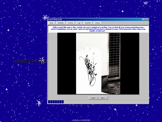 handstyles screenshot