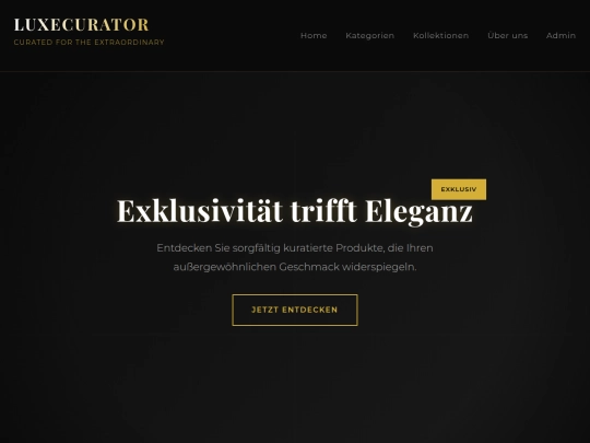 luxe-curated screenshot