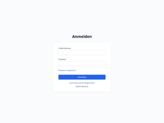 public/login screenshot
