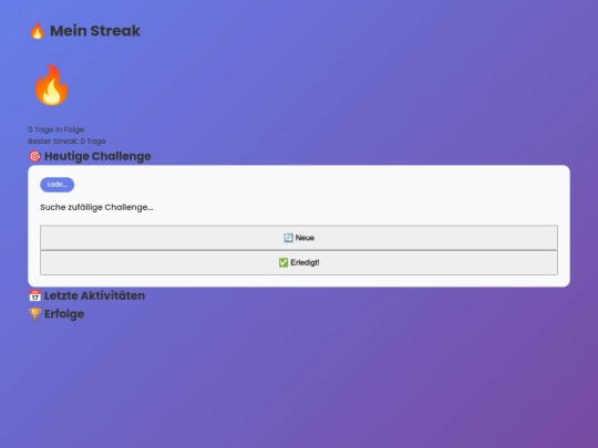 social-challenge/streak screenshot