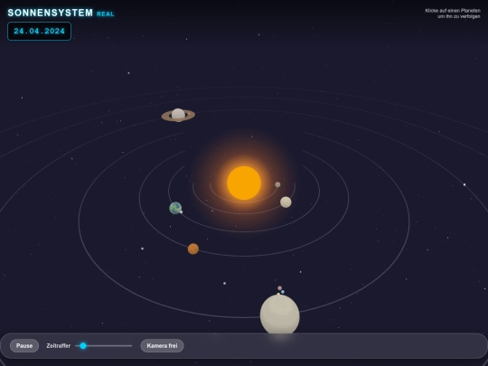 sonnensystem screenshot