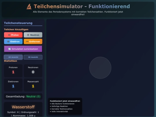 teilchen screenshot