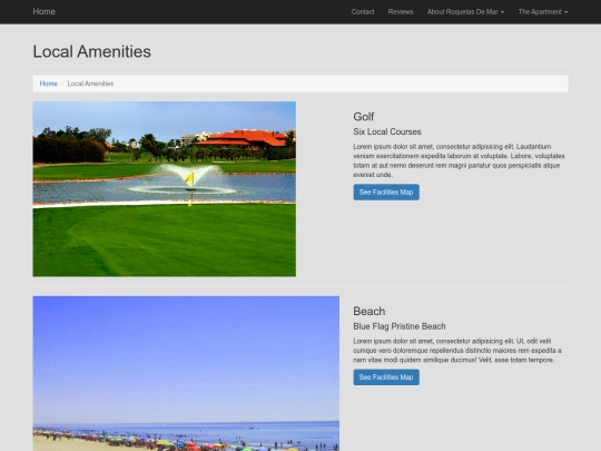 amenities screenshot