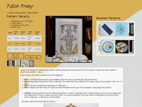 pattern_gallery/false_proof screenshot