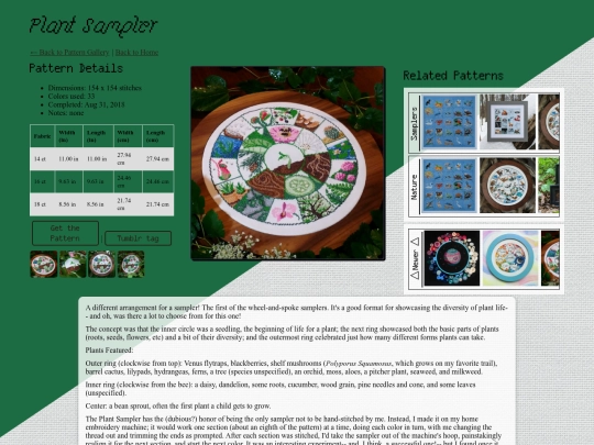 pattern_gallery/plant_sampler screenshot