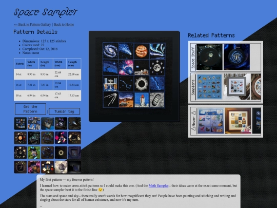 pattern_gallery/space_sampler screenshot