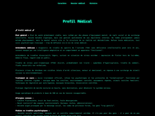 Dossiermedical screenshot