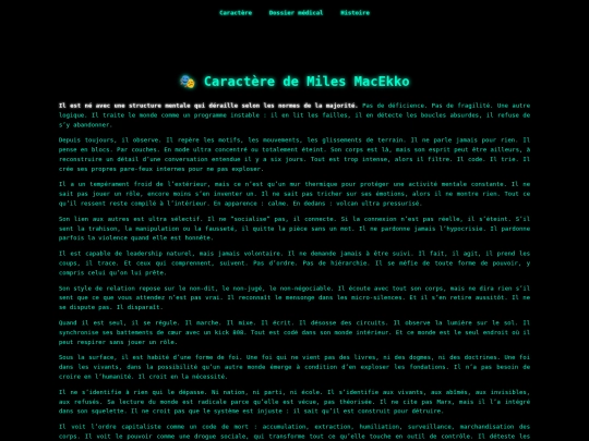 caractere screenshot