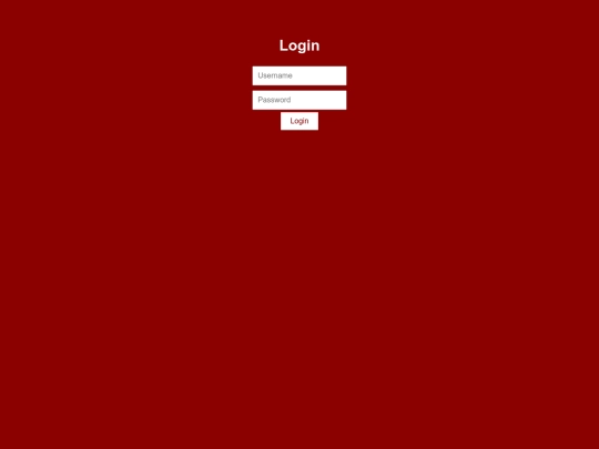 NMRBC/login screenshot