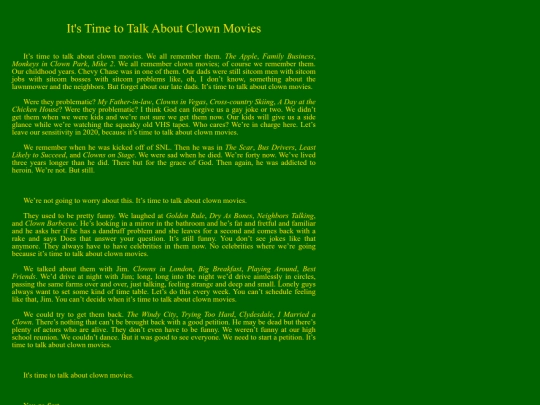 clownmovies screenshot