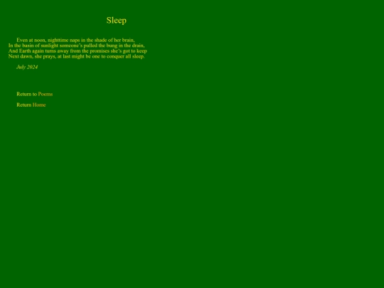 sleep screenshot