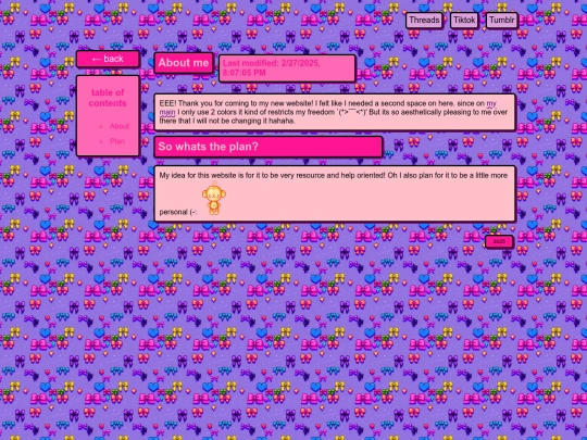 blog screenshot