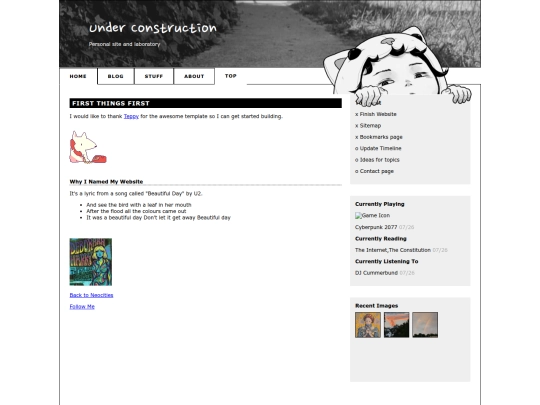 home screenshot