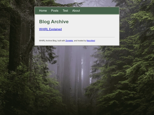 Test screenshot