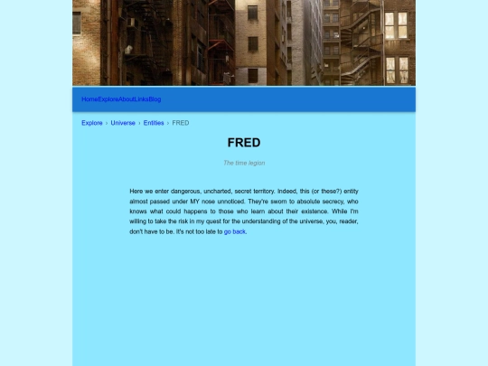 explore/matrix/entities/fred screenshot