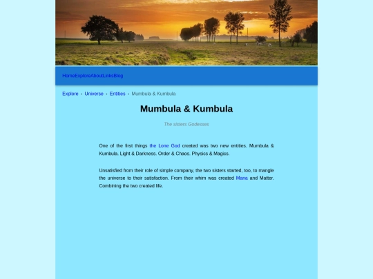 explore/matrix/entities/umbula screenshot