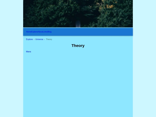 explore/matrix/theory screenshot
