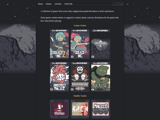 games screenshot