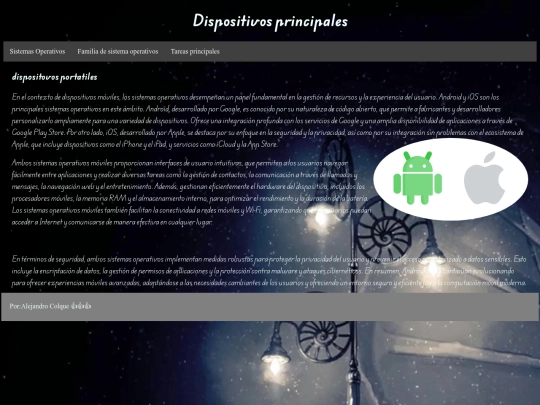 web/Dispositivos portatiles screenshot