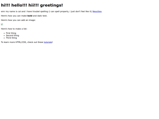 index screenshot