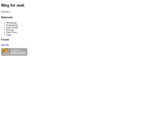 index screenshot