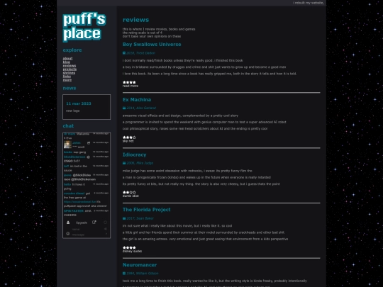 reviews screenshot