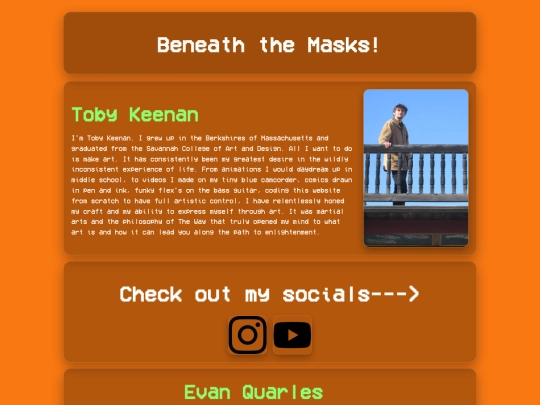 beneaththemasks screenshot