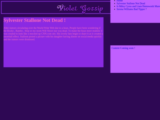 sylvester-stallone-not-dead screenshot