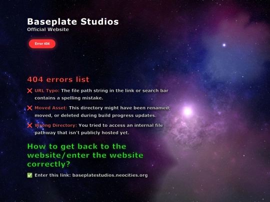 list_of_404 screenshot