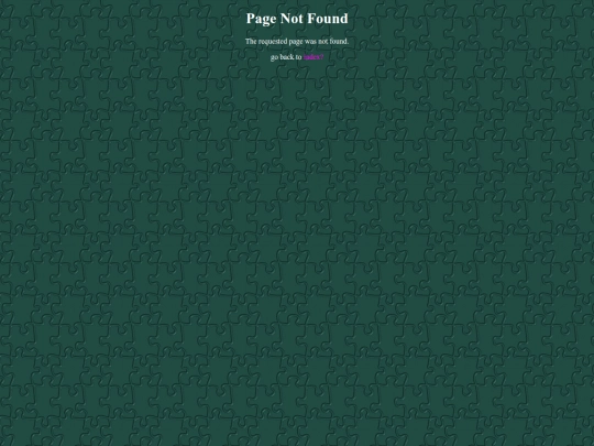 not_found screenshot
