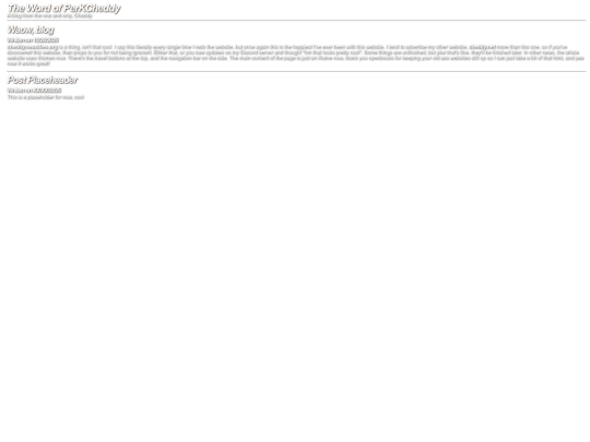 blog screenshot