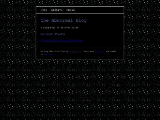 blog screenshot