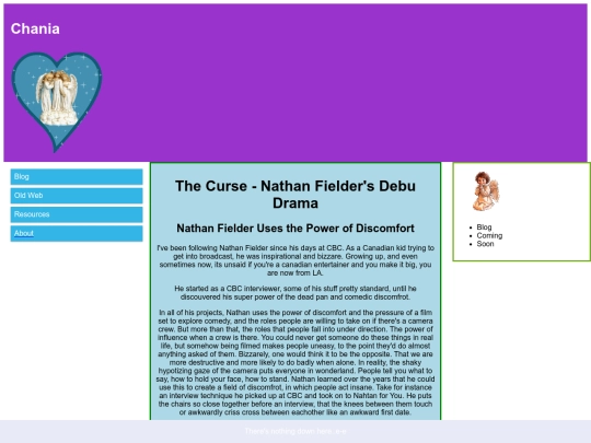 blog screenshot