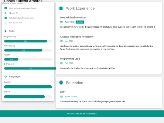 cv screenshot