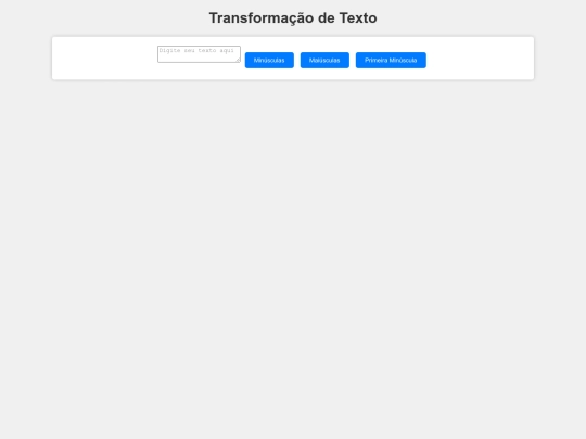 maiusculas screenshot