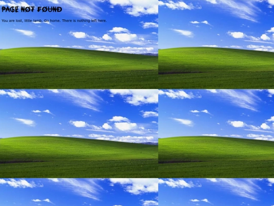 not_found screenshot