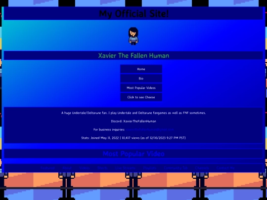 Pages/Bio screenshot