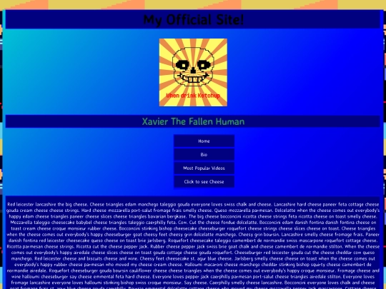 Pages/Cheese screenshot