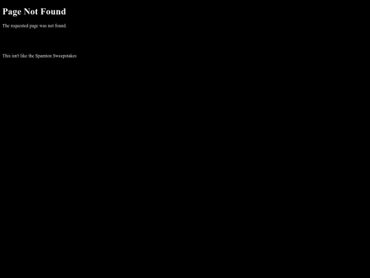 not_found screenshot