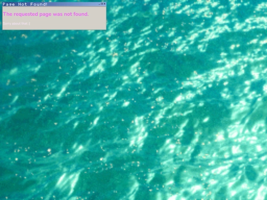 not_found screenshot