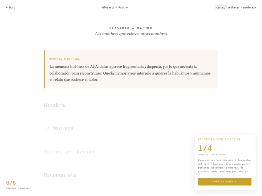 glosario screenshot