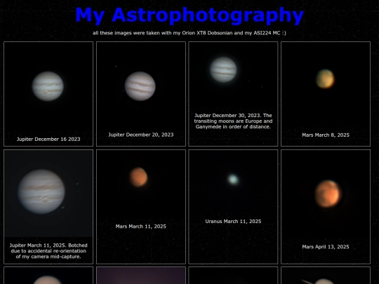 astrophotos screenshot