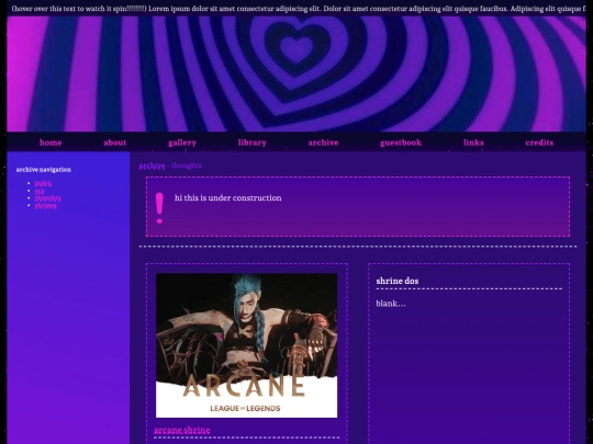 archive/shrines screenshot
