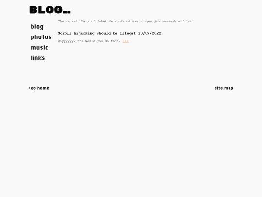 blog screenshot