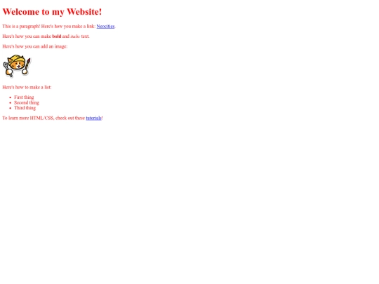 assignments screenshot