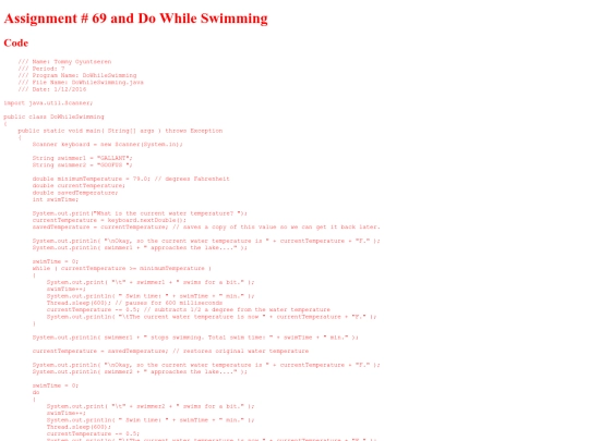 intro/DoWhileLoops/69/DoWhileSwimming screenshot