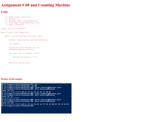 intro/ForLoops/80/CountingMachine screenshot