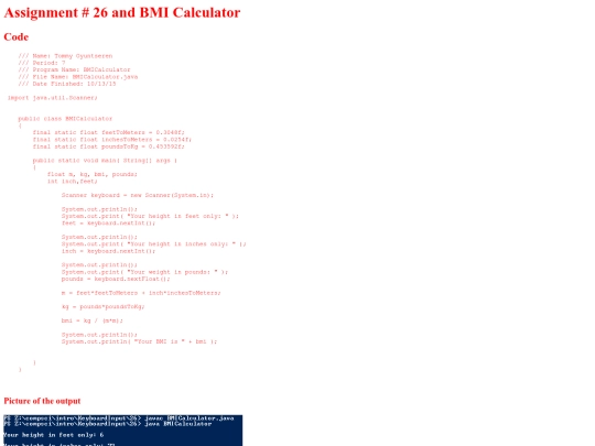 intro/KeyboardInput/26/BMICalculator screenshot