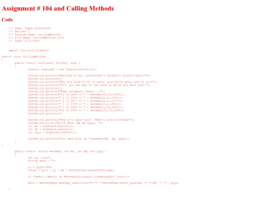 intro/Methods/104/CallingMethods screenshot