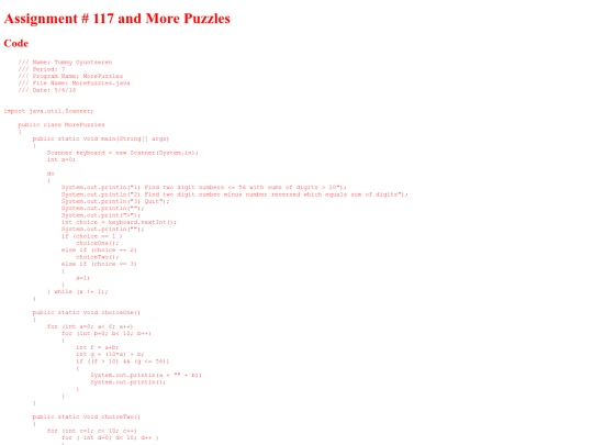 intro/NestedLoops/117/MorePuzzles screenshot